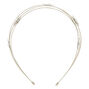 Claire&#39;s Club Silver Snowflake Headband,