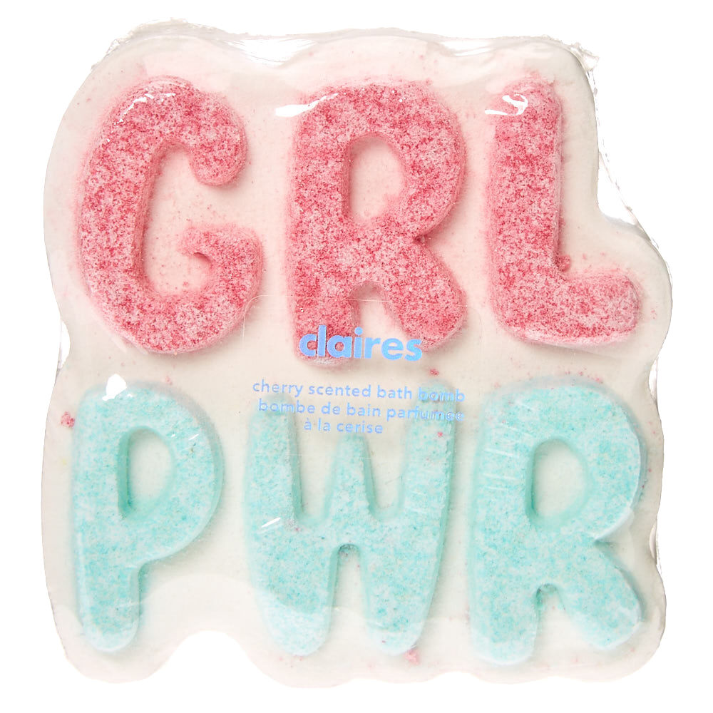 Girl Power Cherry Scented Bath Bomb,