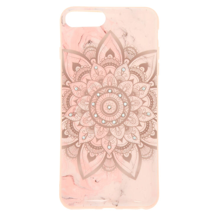 Marbled Mandala Phone Case - Fits iPhone 6/7/8 Plus,