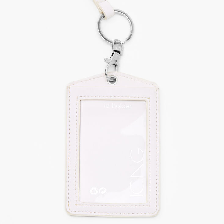 Pressed Flowers Lanyard - Pink,