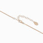 Butterfly Birthstone 16&quot; Gold Pendant Necklace - February,