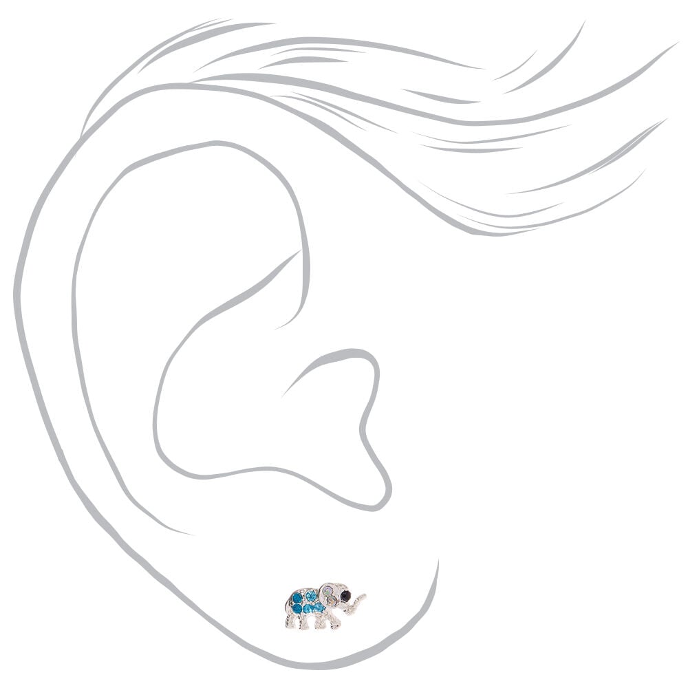 Claire's elephant earrings shop