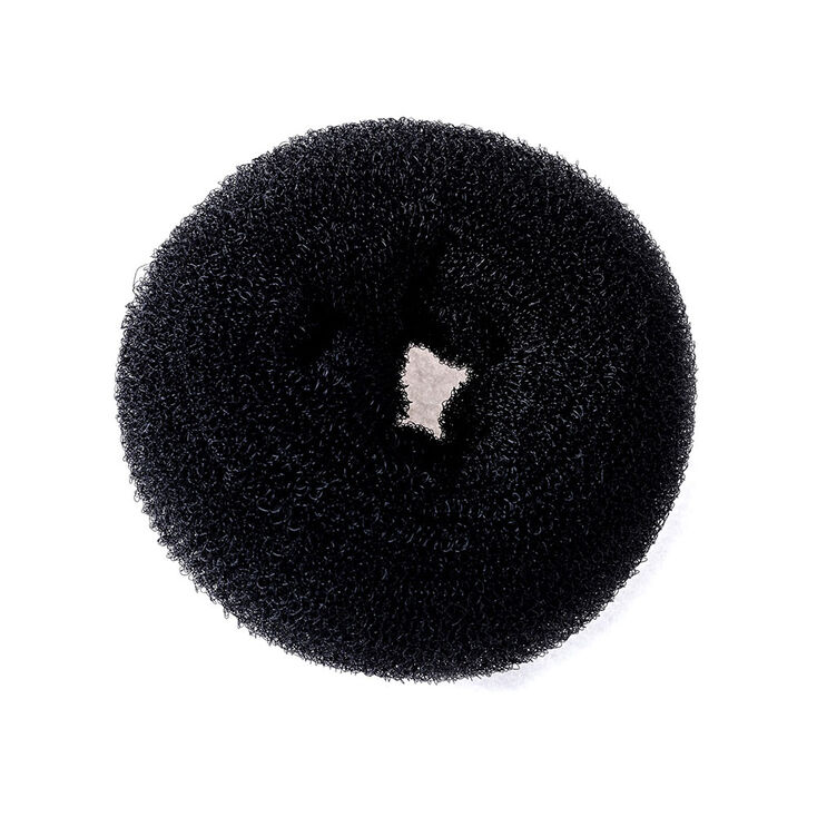 Grand donut pour cheveux blonds,
