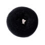 Grand donut pour cheveux blonds,