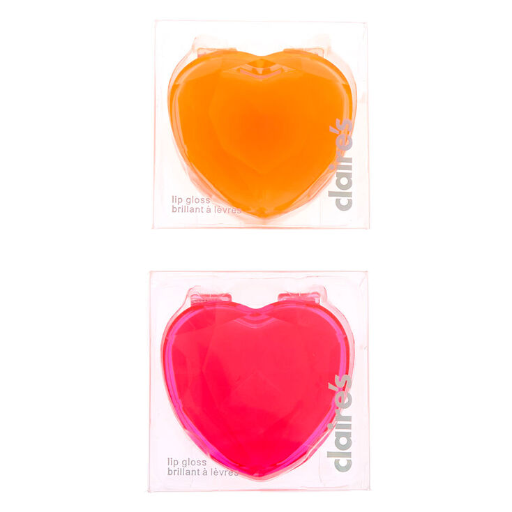 Geometric Heart Lip Gloss - Styles May Vary,