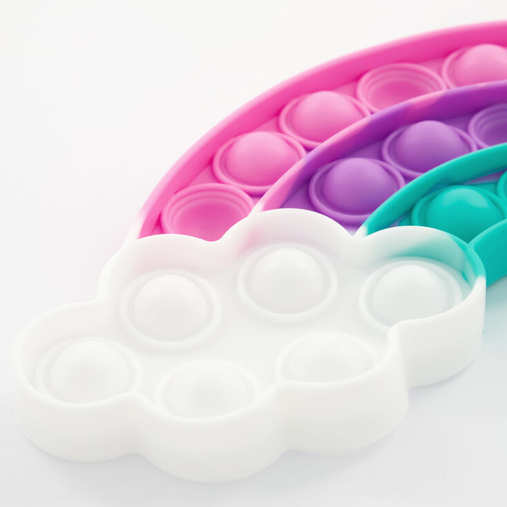 Jouet fidget arc-en-ciel girly pastel Pop Poppers &ndash; Les mod&egrave;les peuvent varier,