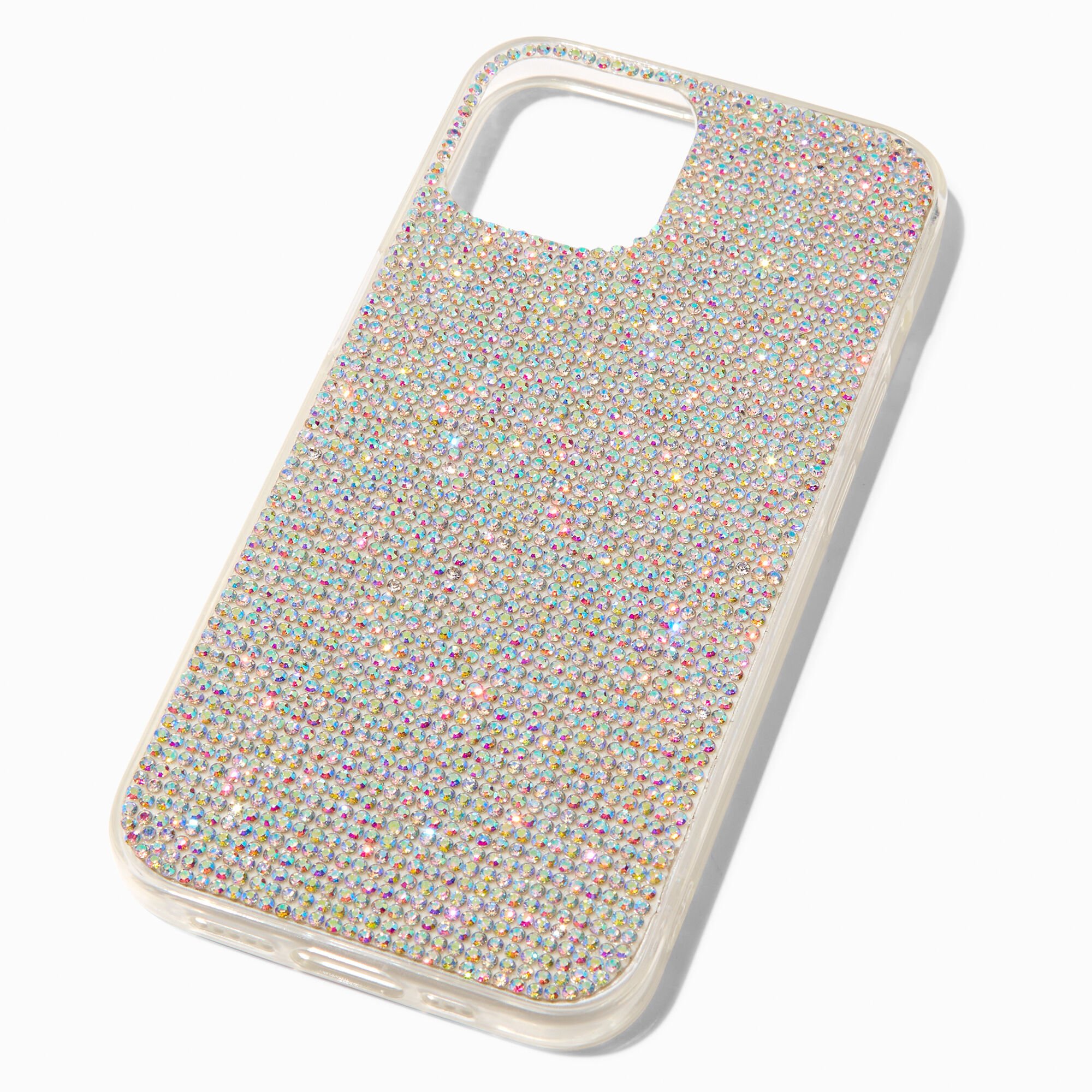 View Claires Gemstone Paved Phone Case Fits Iphone 131415 information