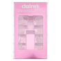 Glue On Stiletto Faux Nail Set - Clear, 100 Pack,