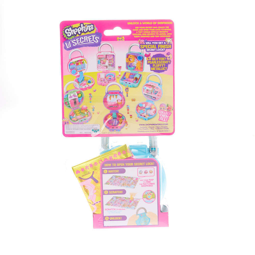 Shopkins lil secrets shop and lock sales