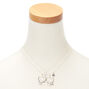 Best Friends Unicorn Circle Pendant Necklaces - 2 Pack,
