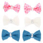 Claire&#39;s Club Bow Hair Clips - 6 Pack,