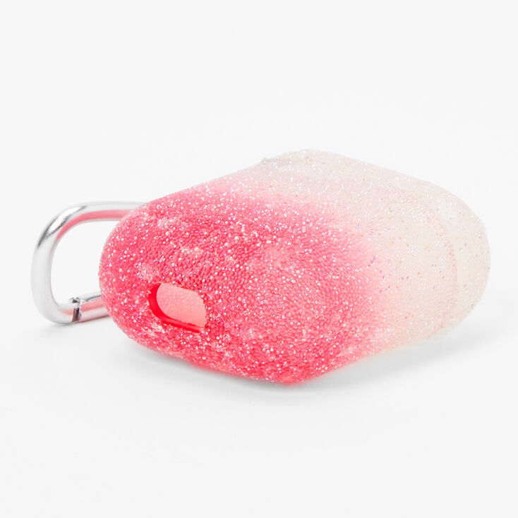 Pink Ombre Caviar Earbud Case Cover - Compatible with Apple AirPods&reg;,