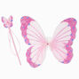 Claire&#39;s Club Pink Glitter Butterfly Dress Up Set - 2 Pack,