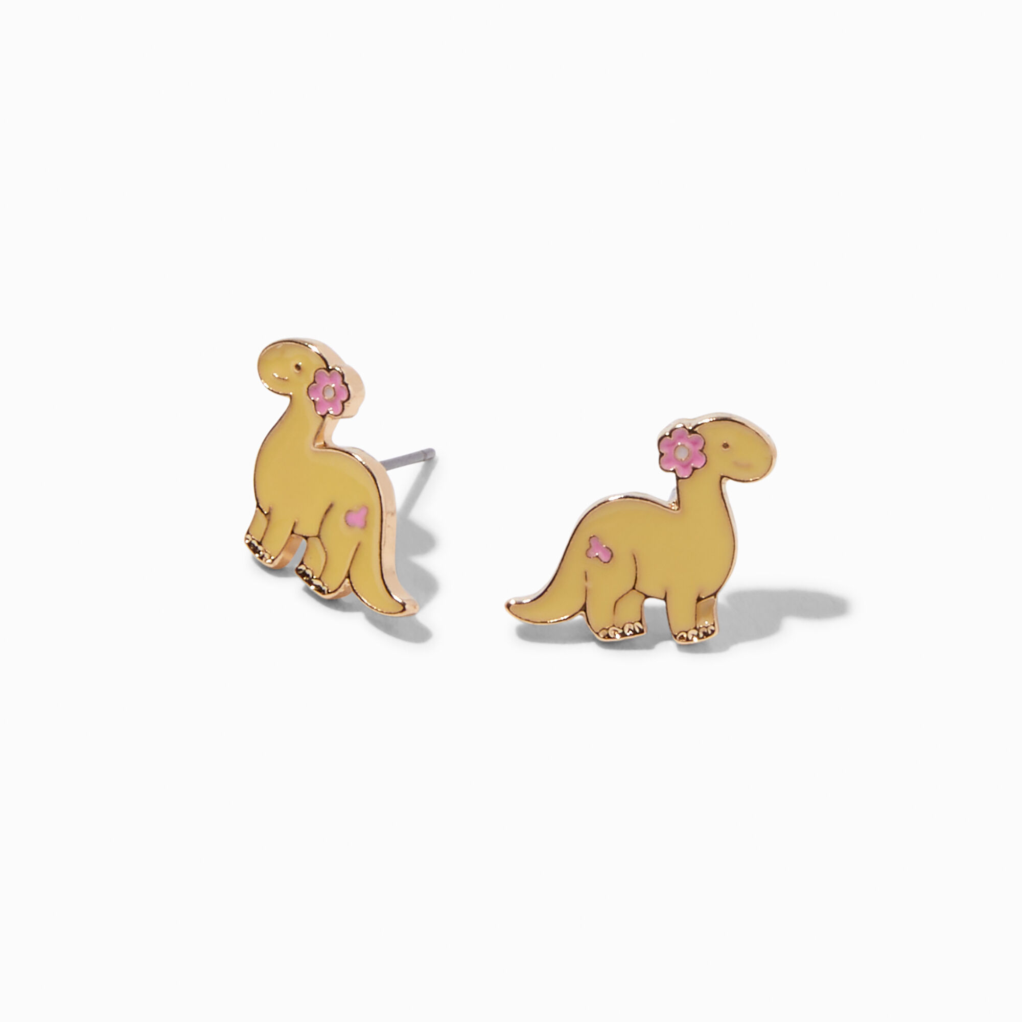 Claire's online dinosaur earrings