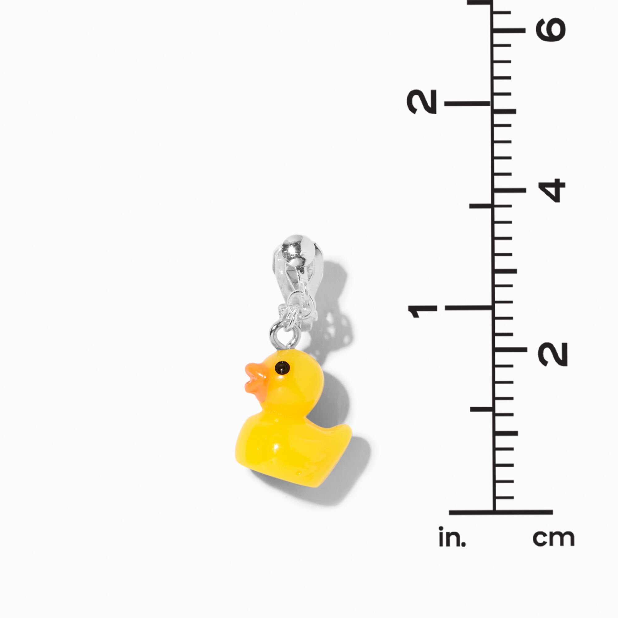 Rubber duck top earrings claire's