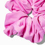 Giant Silky Orchid Pink Hair Scrunchie,
