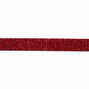 Red Gemstone Bling Choker Necklace,