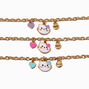 Best Friends Cat Charm Bracelets - 3 Pack,