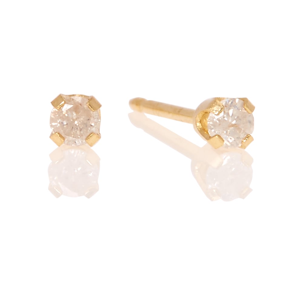 Ear Piercing Kits Claire S Us Baby 14kt Yellow Gold 0 1ct Tw Diamond