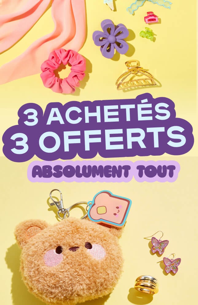 Buy 3 Get 3 Free* Absolutely Everything