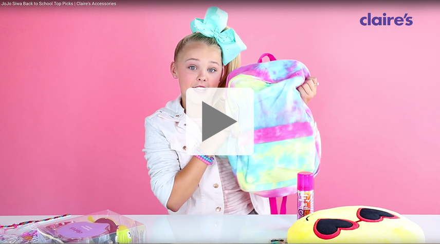 Claire S Video How Tos Festival And Katy Perry Jojo Siwa Back To School Top Picks