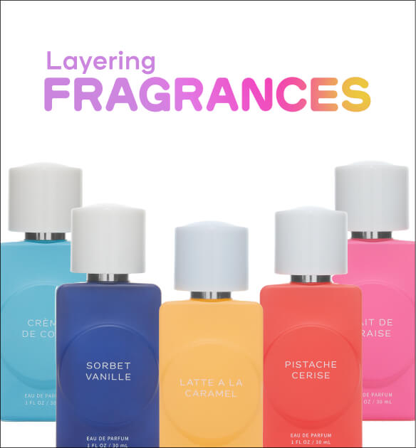 Layering Fragrances - Assortment of fragrances