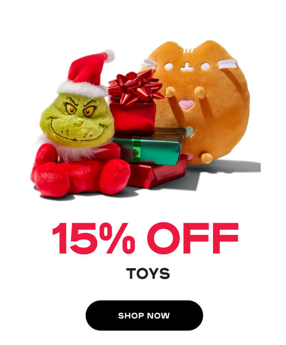 15% OFF* Toys