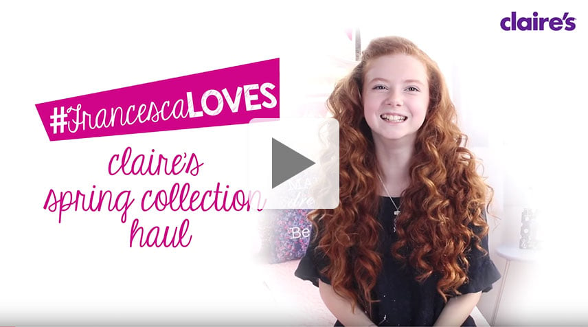 Francesca Capaldi's Claire's Haul