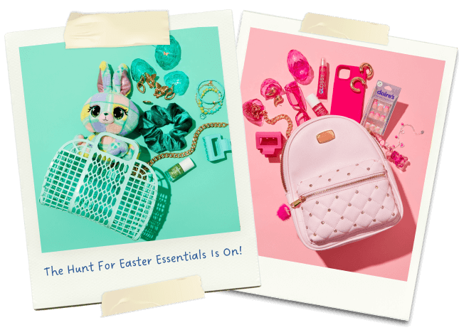 Claire's Products - The Hunt for Easter Essentials Is On