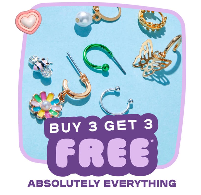 BUY 3 GET 3 FREE* ABSOLUTELY EVERYTHING