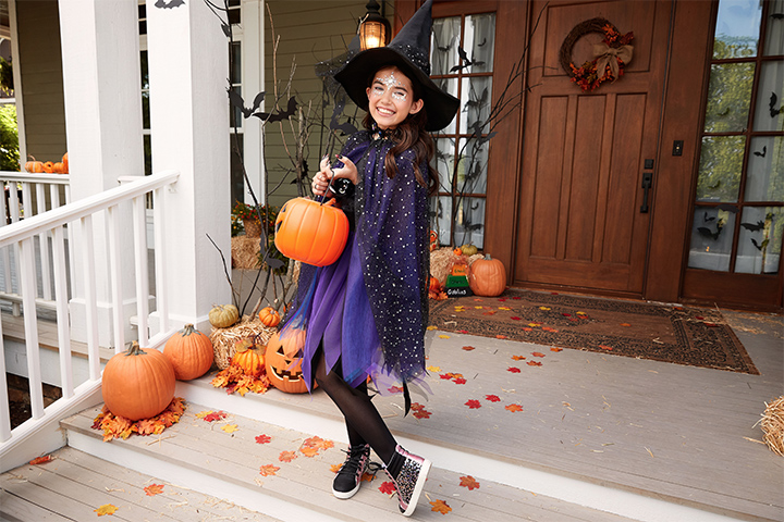 Spiritual Spell Stitch Witch Girl's Costume