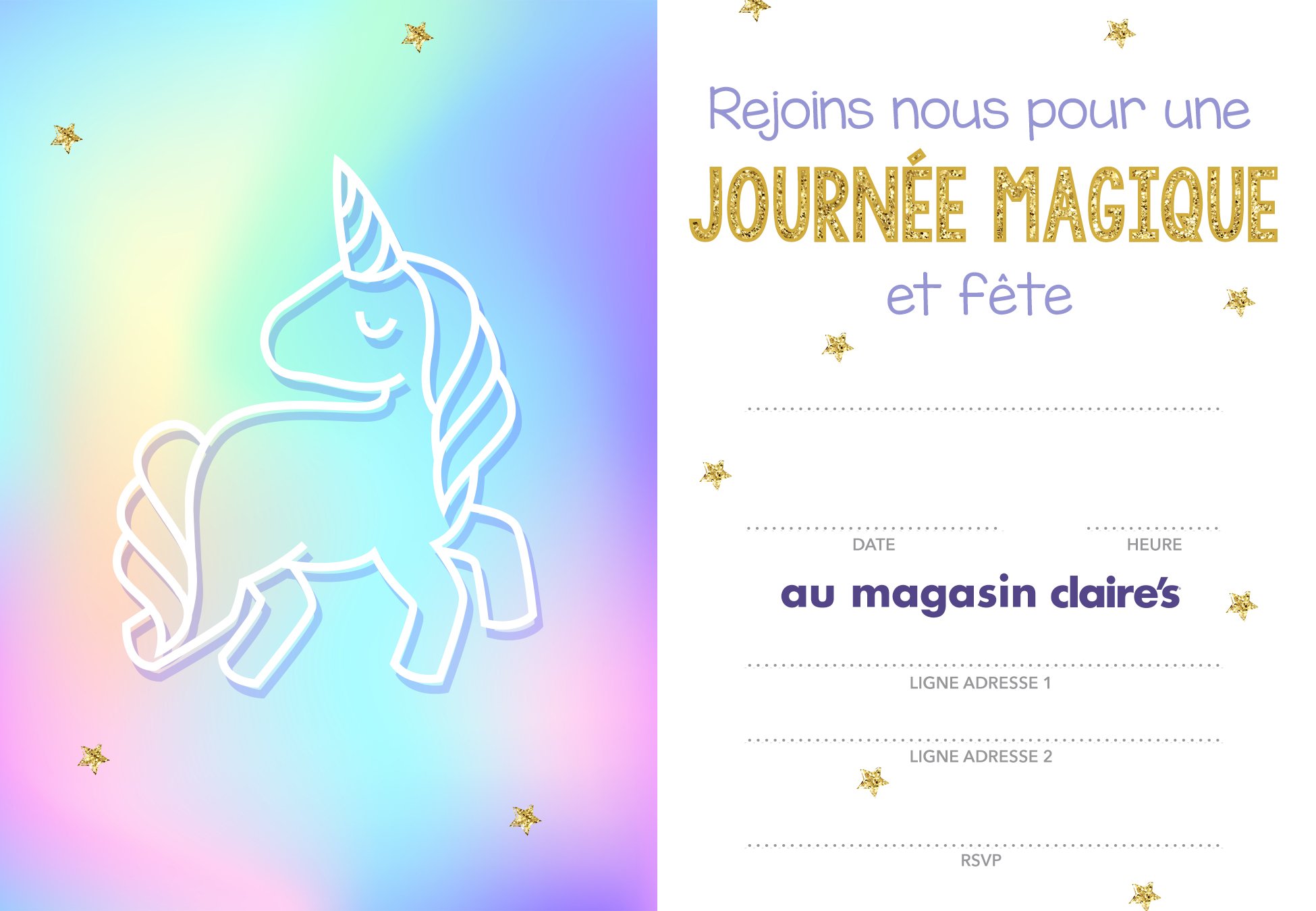 Carte Invitation Anniversaire Gratuite à Imprimer Fille 8 Ans