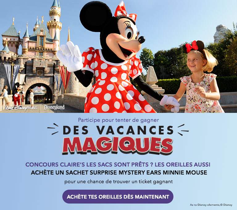 Win a Magical Vacation from Claire's
