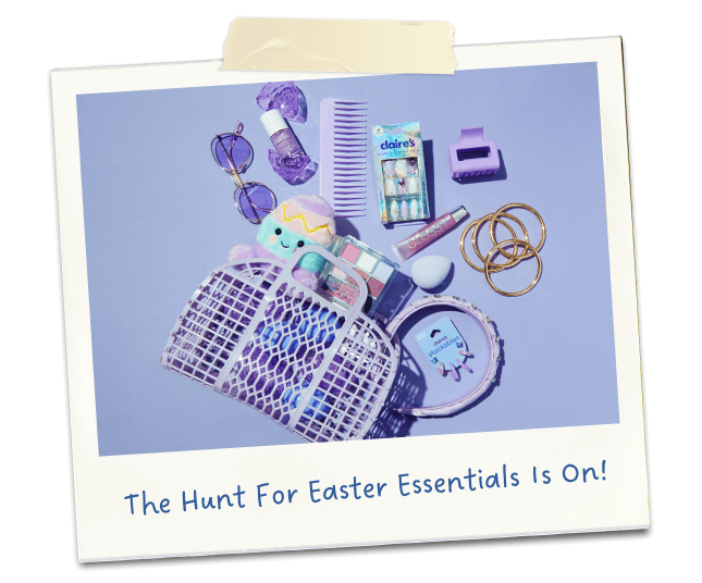 Claire's Products - The Hunt for Easter Essentials Is On