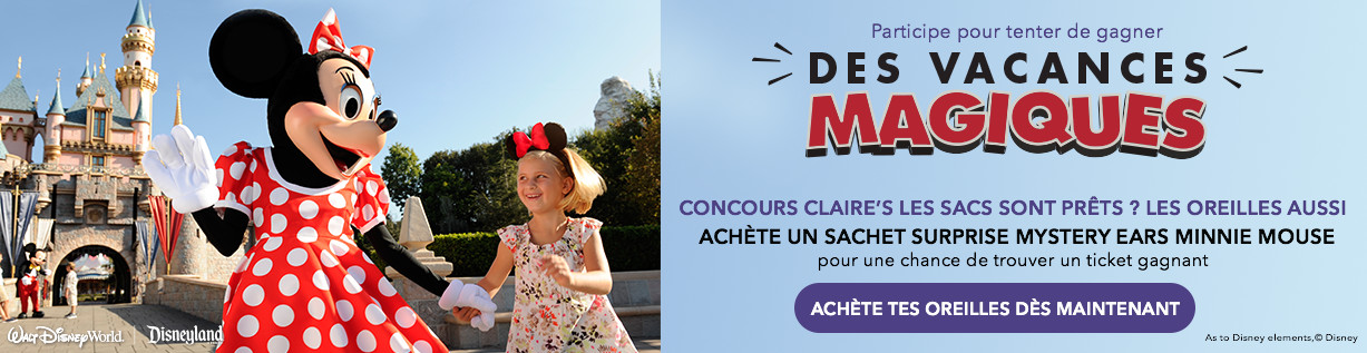 Win a Magical Vacation from Claire's