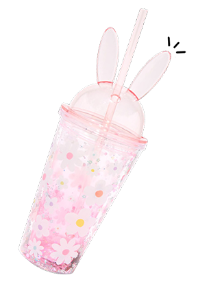 5. Easter Bunny Ears Floral Plastic Tumbler 6.Easter Confetti Slap Bracelets - 2 Pack