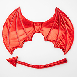 Red Devil Wings for Kids