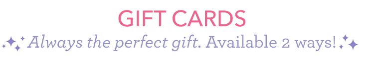 Claire's | Accessories Gift Cards | Voucher Cards | Claire ...