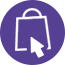 Shopping cart icon