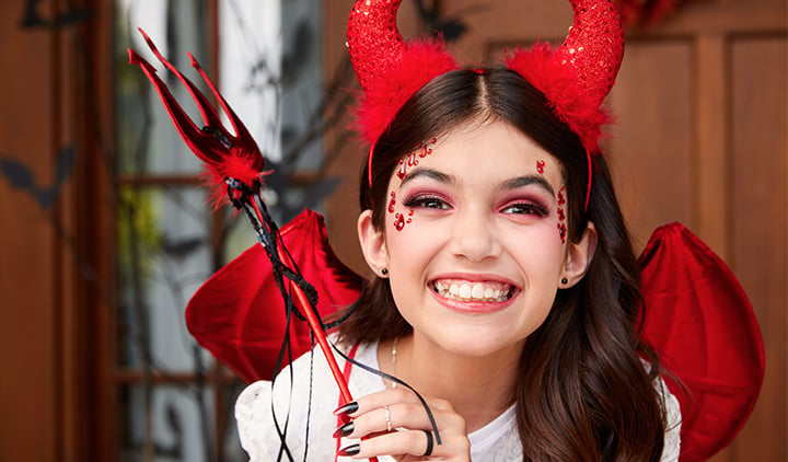 Serre-Tête Enfant - Cornes de Diable - Jour de Fête - Boutique Jour de fête