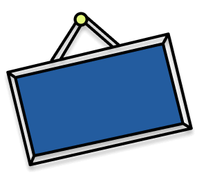 Hanging sign