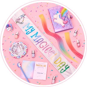 colorful unicorn accessories