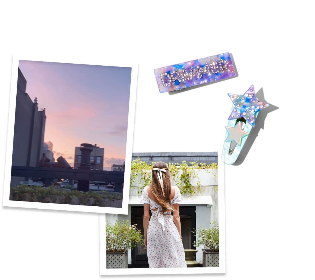 Pictures of Ariella and Claire's accessories