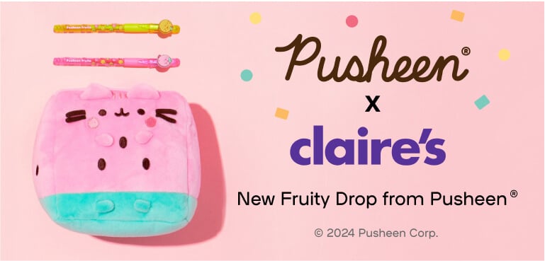 Pusheen x Claire's - New Fruity Drop From Pusheen