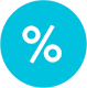 Percentage icon