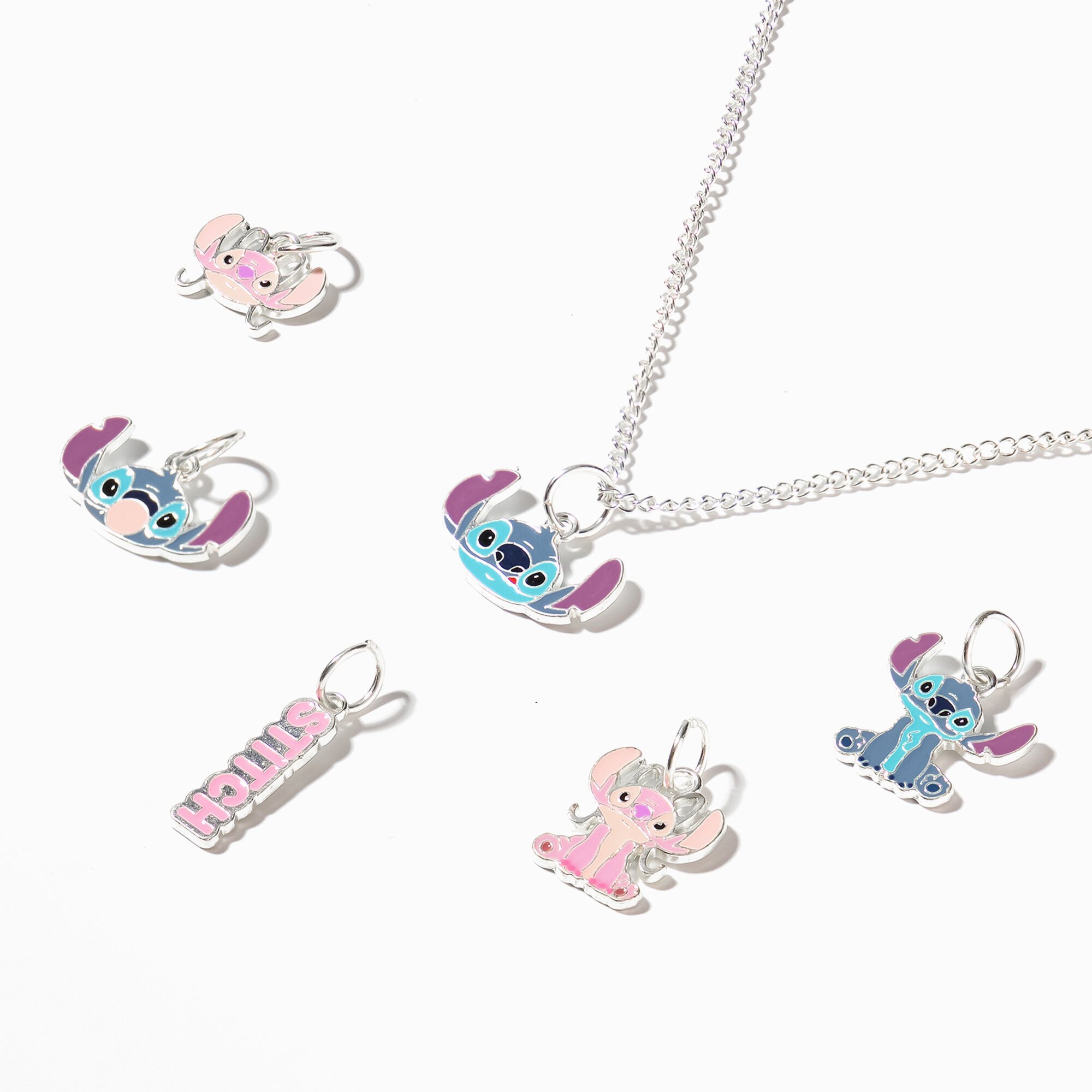 Hearts Necklace for Women 60cm Disney Lilo and Stitch Necklace Cute Best  Friends Pendant BFF Jewelry Girlfriends Gift - AliExpress