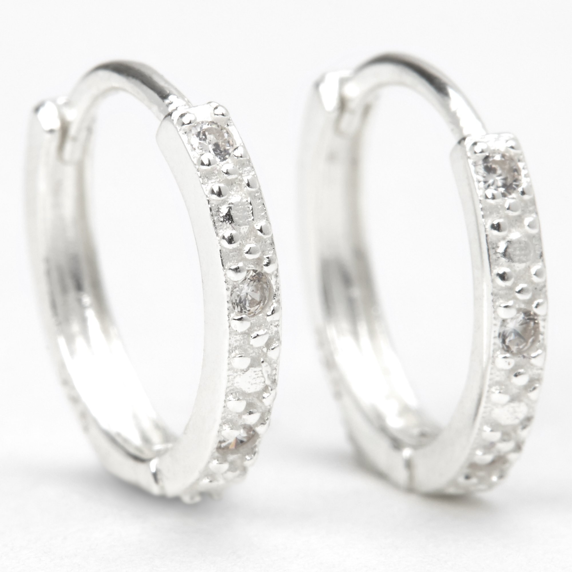 hoop earrings