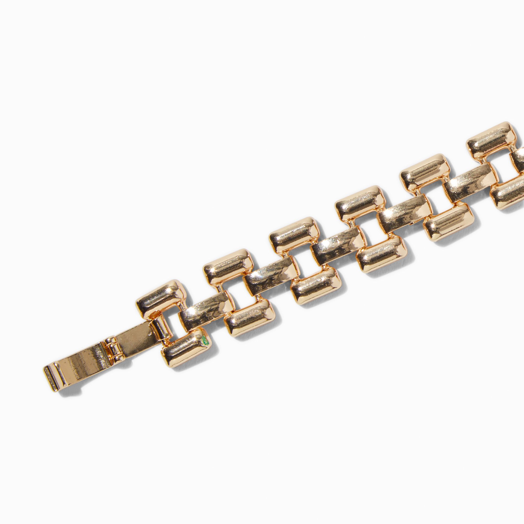 Gold-tone Watch Chain Bracelet