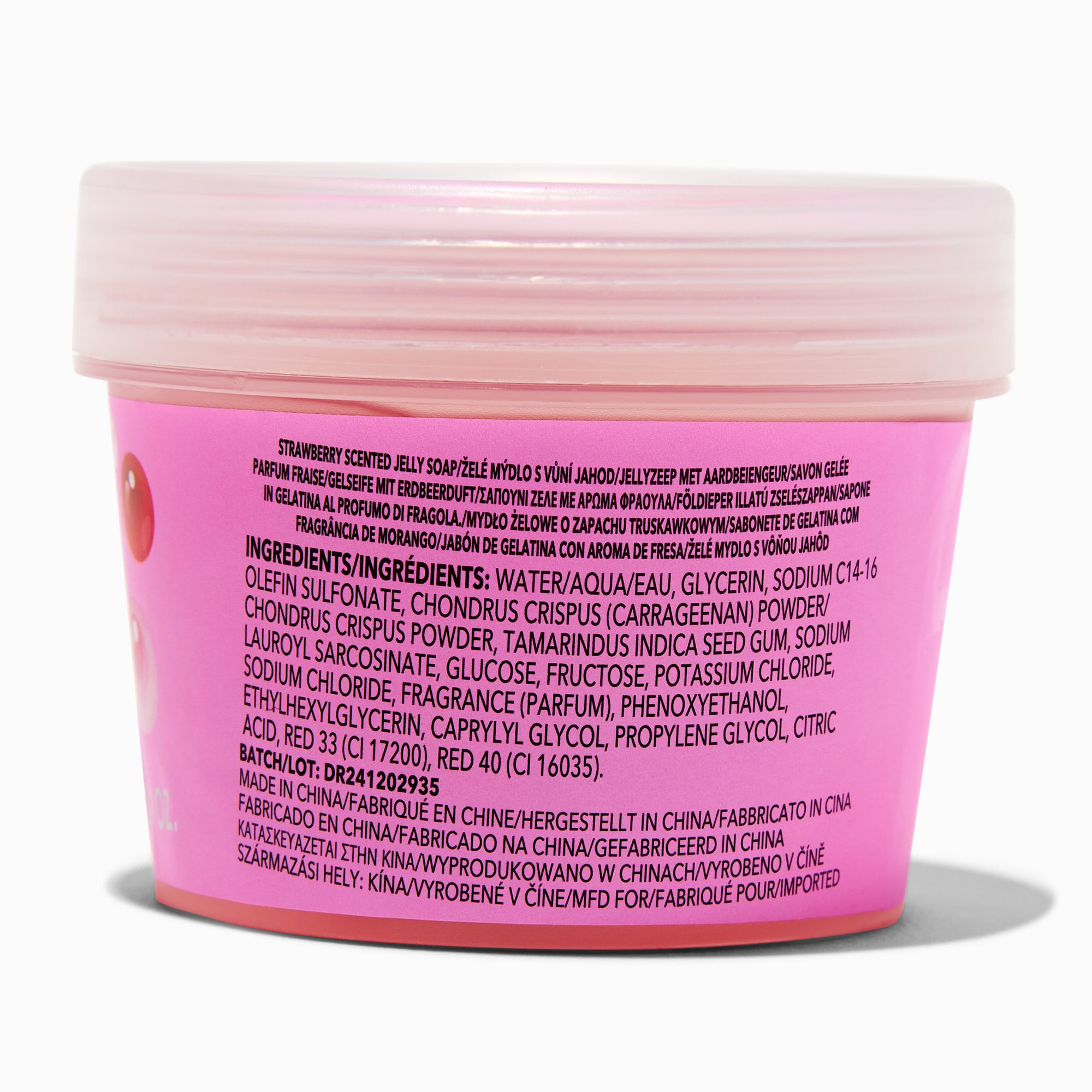 Strawberry Jelly Soap 