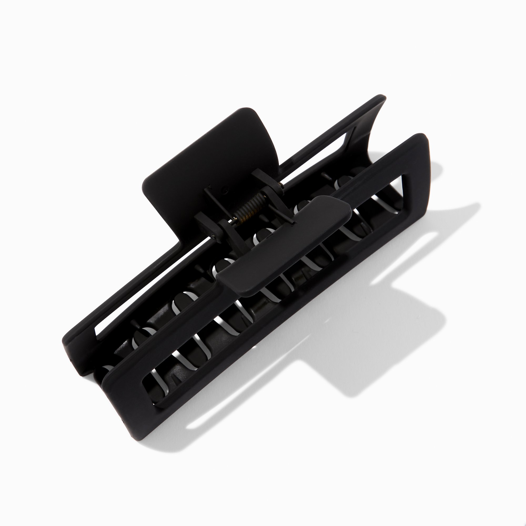 Black Extra Large Rectangular Hair Claw